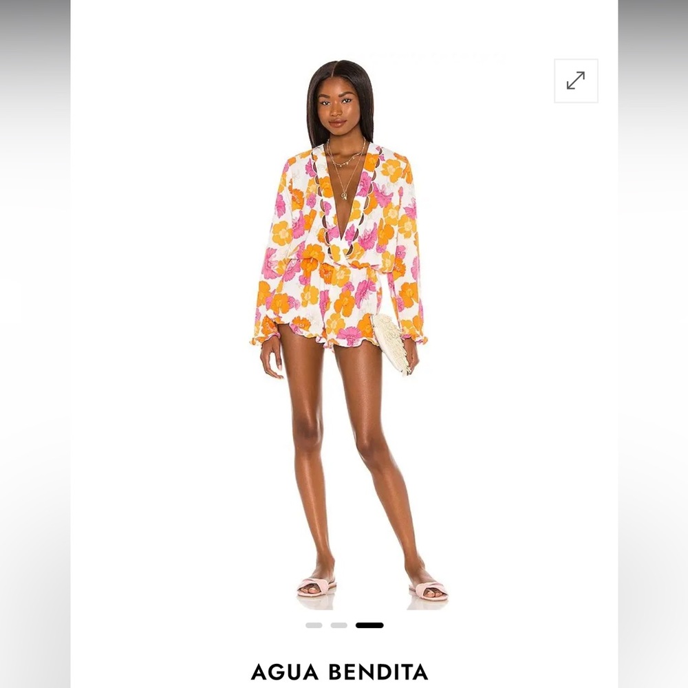 Agua Bendita romper XS floral